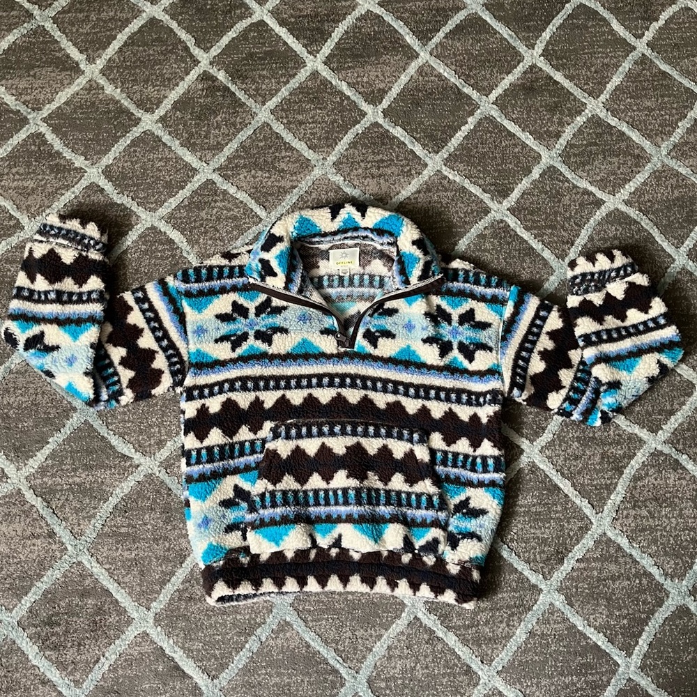 Offline by Aerie Sherpa Quarter-Zip, Size XS